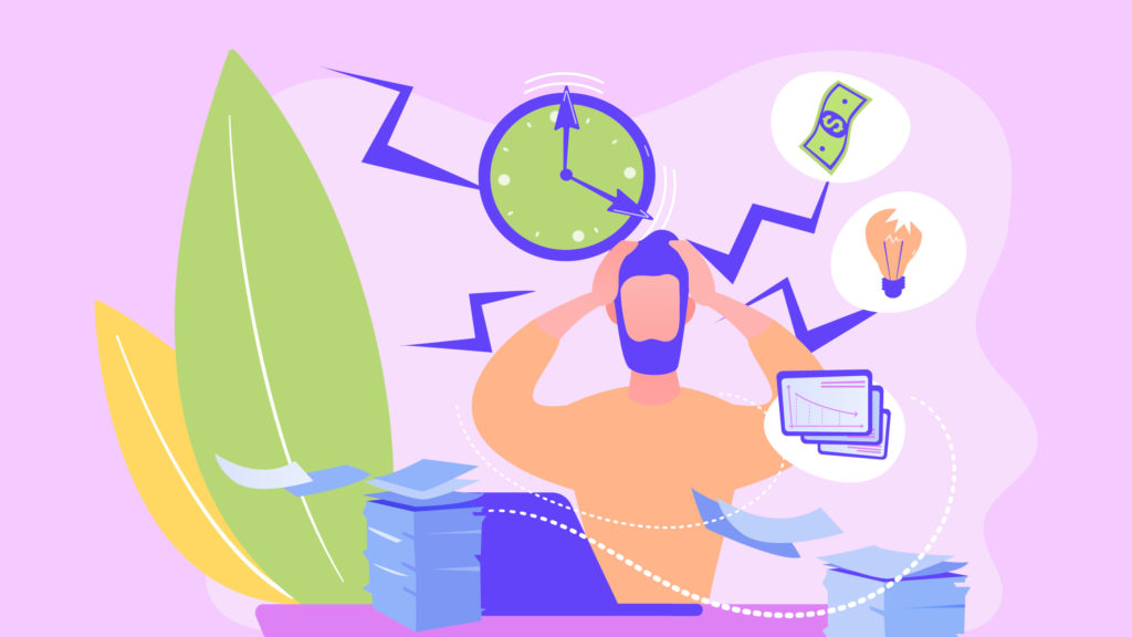 Lowering financial stress and stress in general