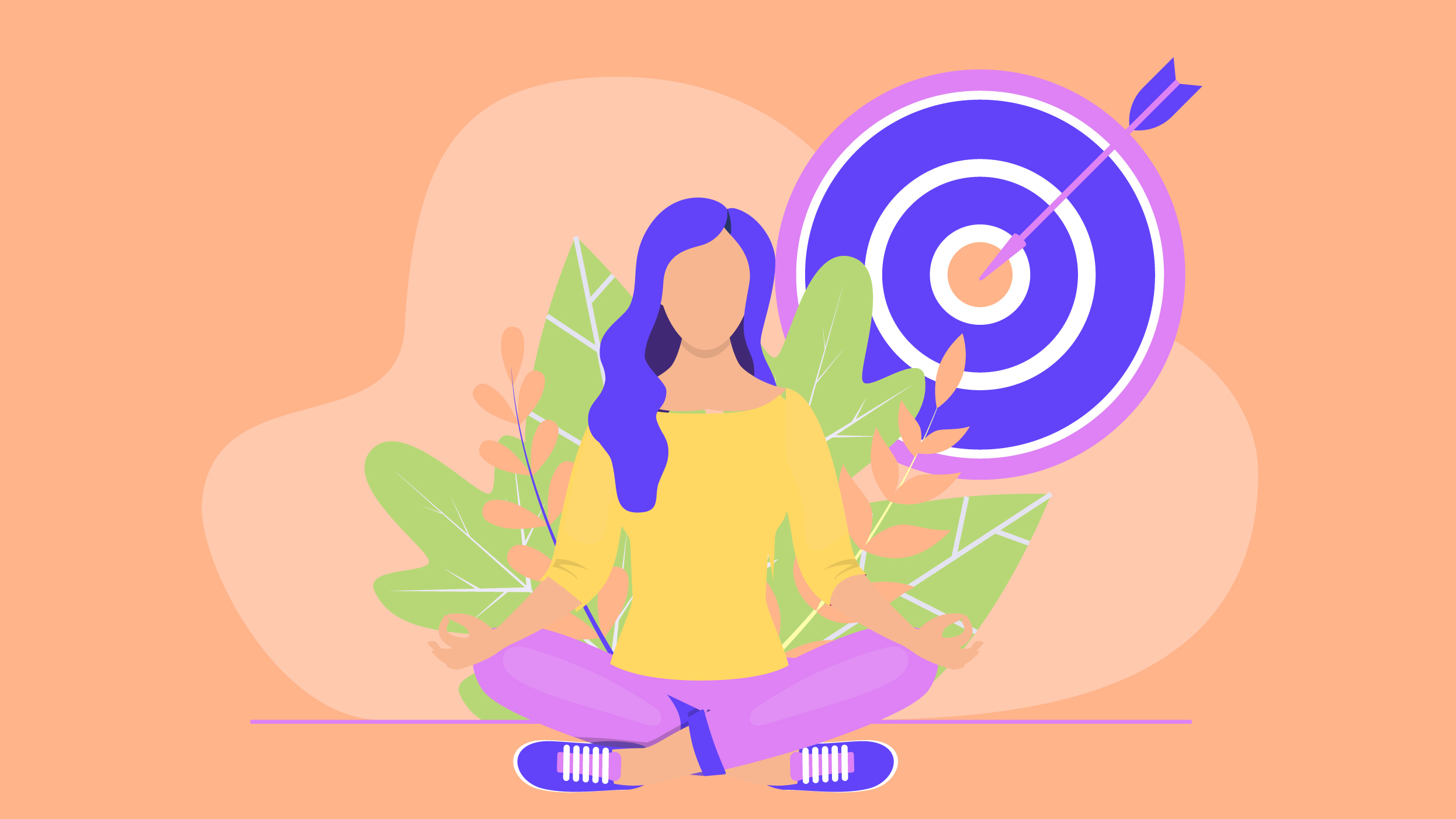 Using mindfulness to support goal-setting